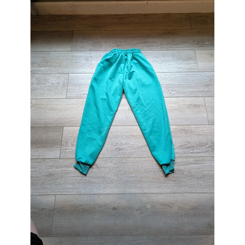 Boteeca Vfnfta Kids Teal Green Joggers Sweatpants Elastic Waist Size 9-10Y